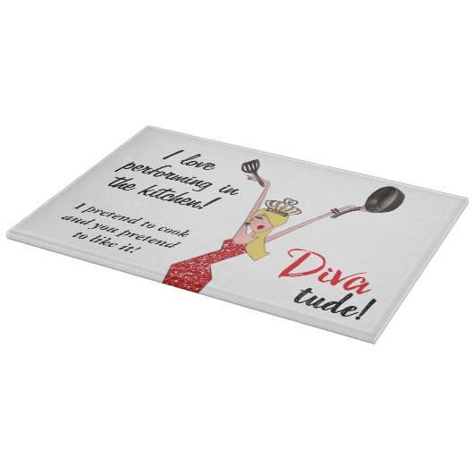 "Ik hou ervan om in de keuken te presteren... ik d Snijplank (Hoek)