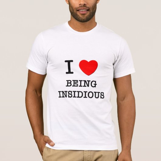 Ik hou ervan om insidious te zijn t-shirt (Voorkant)