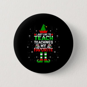 Ik hou ervan om les te geven Lesgeven Mijn favorie Ronde Button 5,7 Cm