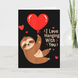 Ik hou ervan om met jou rond te hangen Luiaard Val Kaart