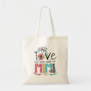 Ik hou ervan om Mimi Grandma Nana Gigi Lover te no Tote Bag