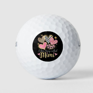 Ik hou ervan om Mimi Oma Moederdag genoemd te word Golfballen