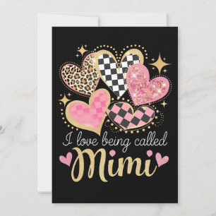 Ik hou ervan om Mimi Oma Moederdag genoemd te word Kaart