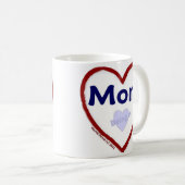 Ik hou ervan om moeder te zijn mok (Voorkant rechts)