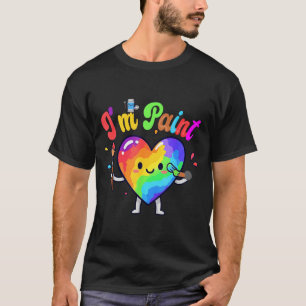 Ik hou ervan om te vingeren Ik schilder schattig s T-shirt
