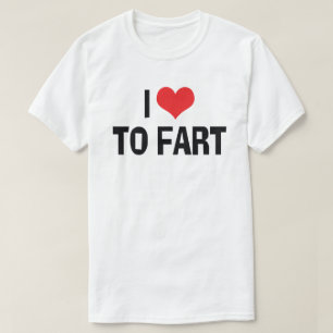 Ik hou ervan om te winden - Grappige scheet humor T-shirt