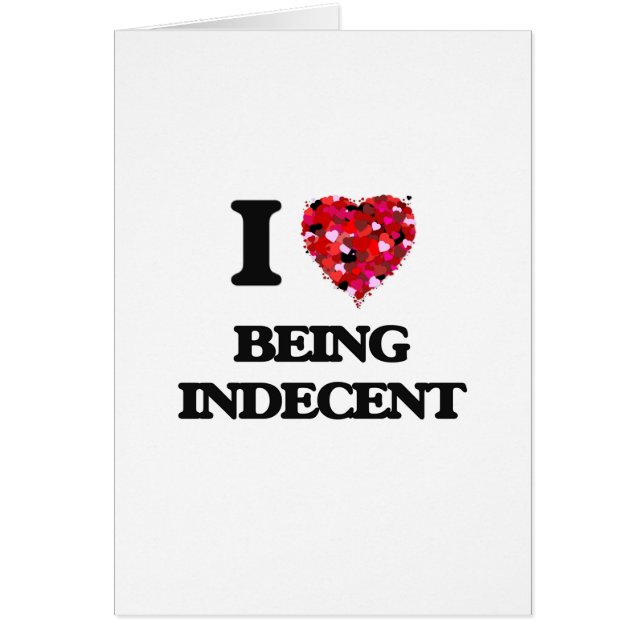 Ik hou ervan onfatsoenlijk te zijn (Voorkant)