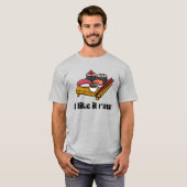 Ik hou ervan rauw t-shirt (Voorkant volledig)