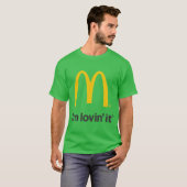 Ik hou ervan retro t-shirt (Voorkant volledig)