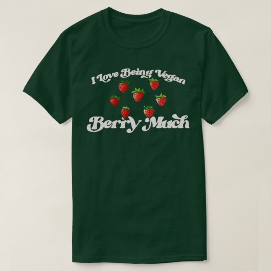 Ik hou ervan veen Berry Much2 te zijn T-shirt (Design voorkant)