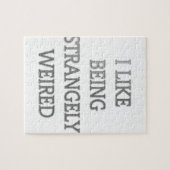 Ik hou ervan vreemd raar te zijn .png legpuzzel (Horizontaal)