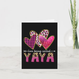 Ik hou ervan Yaya oma valentijnsmoeder te worden g Kaart