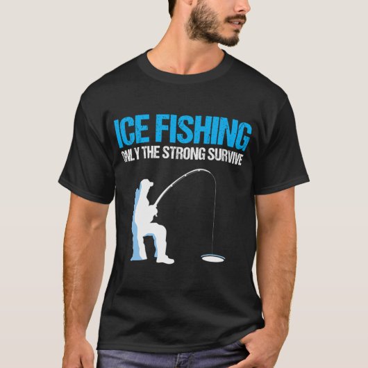 Ik hou evenveel van vissen als van wijn t-shirt (Voorkant)