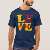 ♊★ 😍Ik hou Gemini-Best-Zodiac teken Basic Losse-F T-shirt (Voorkant)