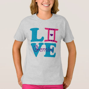 ♊★ 😍Ik hou Gemini-Best-Zodiac teken Fabulous T-shirt