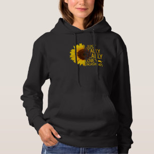 Ik hou gewoon echt van Dachshunds Vrouwen Mannen D Hoodie