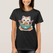 Ik hou gewoon echt van Ramen Kitten Tshirt (Voorkant)