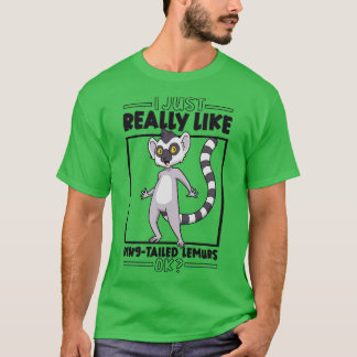 Ik hou gewoon echt van RingTailed Lemurs 1 T-shirt