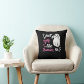 Ik hou gewoon van Bunnies Cute Rabbit Kussen (Stoel)