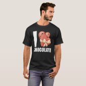 Ik hou gewoon van Chocolate Device Chocolate Fount T-shirt (Voorkant volledig)