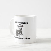 Ik hou gewoon van dassen, oké koffie Mok (Voorkant links)