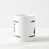 Ik hou gewoon van dassen, oké koffie Mok (Center)