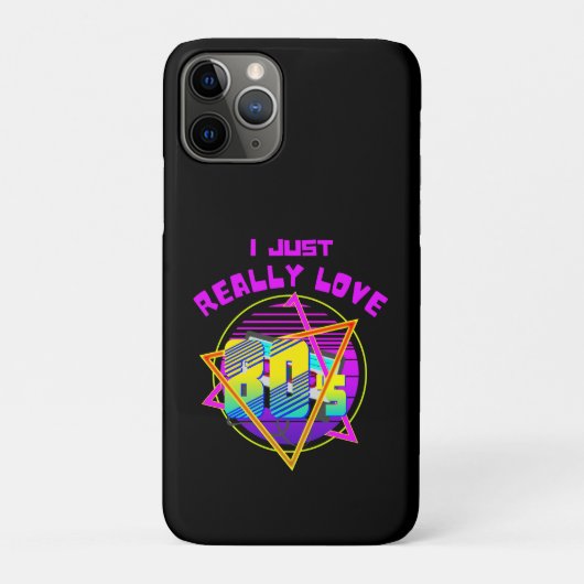 IK HOU GEWOON VAN DE JAREN 80 Case-Mate iPhone CASE (Achterkant)