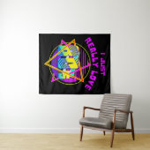 IK HOU GEWOON VAN DE JAREN 80 WANDKLEED (In Situ (horizontaal))