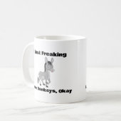 Ik hou gewoon van ezels, oké koffie Mok (Voorkant links)