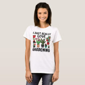 Ik hou gewoon van Gardening T-shirt (Voorkant volledig)