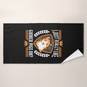 Ik hou gewoon van Guinee Pig Badhanddoek (Badhanddoek)