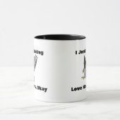 Ik hou gewoon van haviken, oké, Hawks Coffee Mok (Midden)