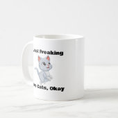 Ik hou gewoon van katten, oké, kat koffie Mok (Voorkant links)
