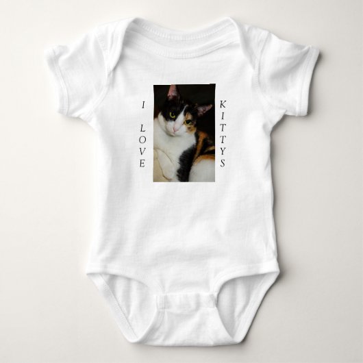 Ik hou gewoon van Kittys Romper (Voorkant)