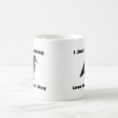 Ik hou gewoon van kraaien, oké koffie Mok (Center)