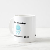 Ik hou gewoon van kwallen, oké koffie Mok (Voorkant links)