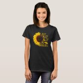 Ik hou gewoon van Mannen Skunk Sunflo T-shirt (Voorkant volledig)