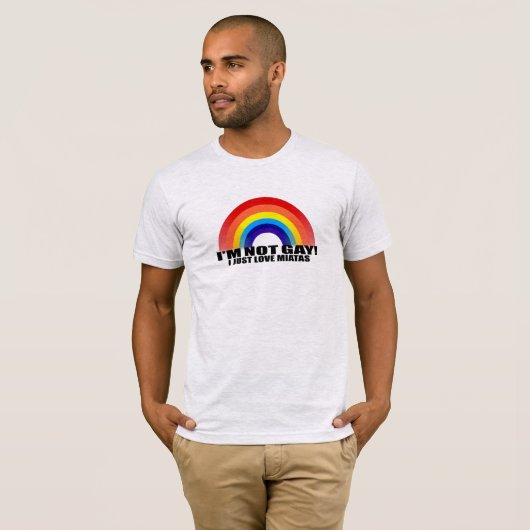 Ik hou gewoon van Miatas T-Shirt (Voorkant volledig)
