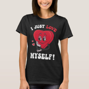 Ik hou gewoon van mijn eigen Valentijnsdag voor Si T-shirt
