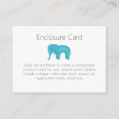 Ik hou gewoon van olifanten informatiekaartje (Voorkant)