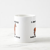 Ik hou gewoon van paarden, oké koffie Mok (Center)