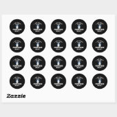 Ik hou gewoon van pinguïns citeren Sticker (Vel)