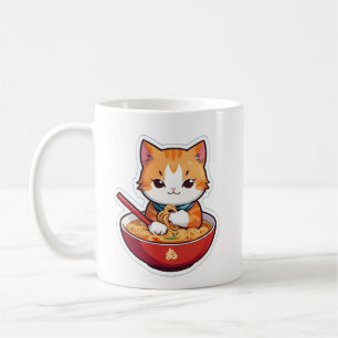 Ik hou gewoon van Ramen Cat Koffiemok