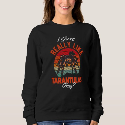 Ik hou gewoon van Tarantulas 1 Trui (Voorkant)
