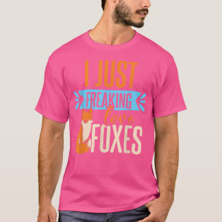 Ik hou gewoon van tegenstanders t-shirt