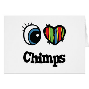 Ik hou (Hart) van Chimpansees