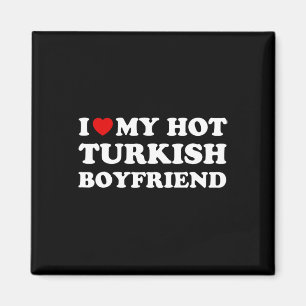 Ik hou (hart) van mijn hete Turkse vriend met Vale Magneet