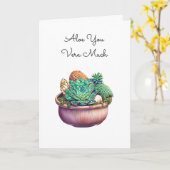 Ik hou heel veel van je | Fijne Valentijnsdag Kaart (Gele Bloem)