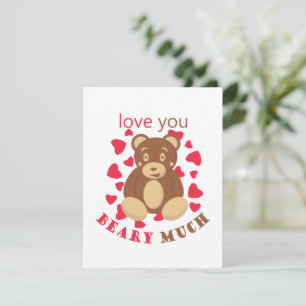 Ik hou heel veel van je met Valentijnsdag Kaart