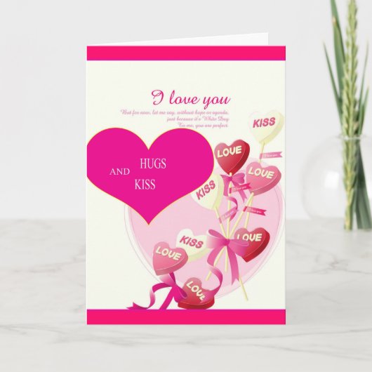 IK HOU HEEL VEEL VAN JE (MOJISOLA GBADAMOSI) KAART (Voorkant)